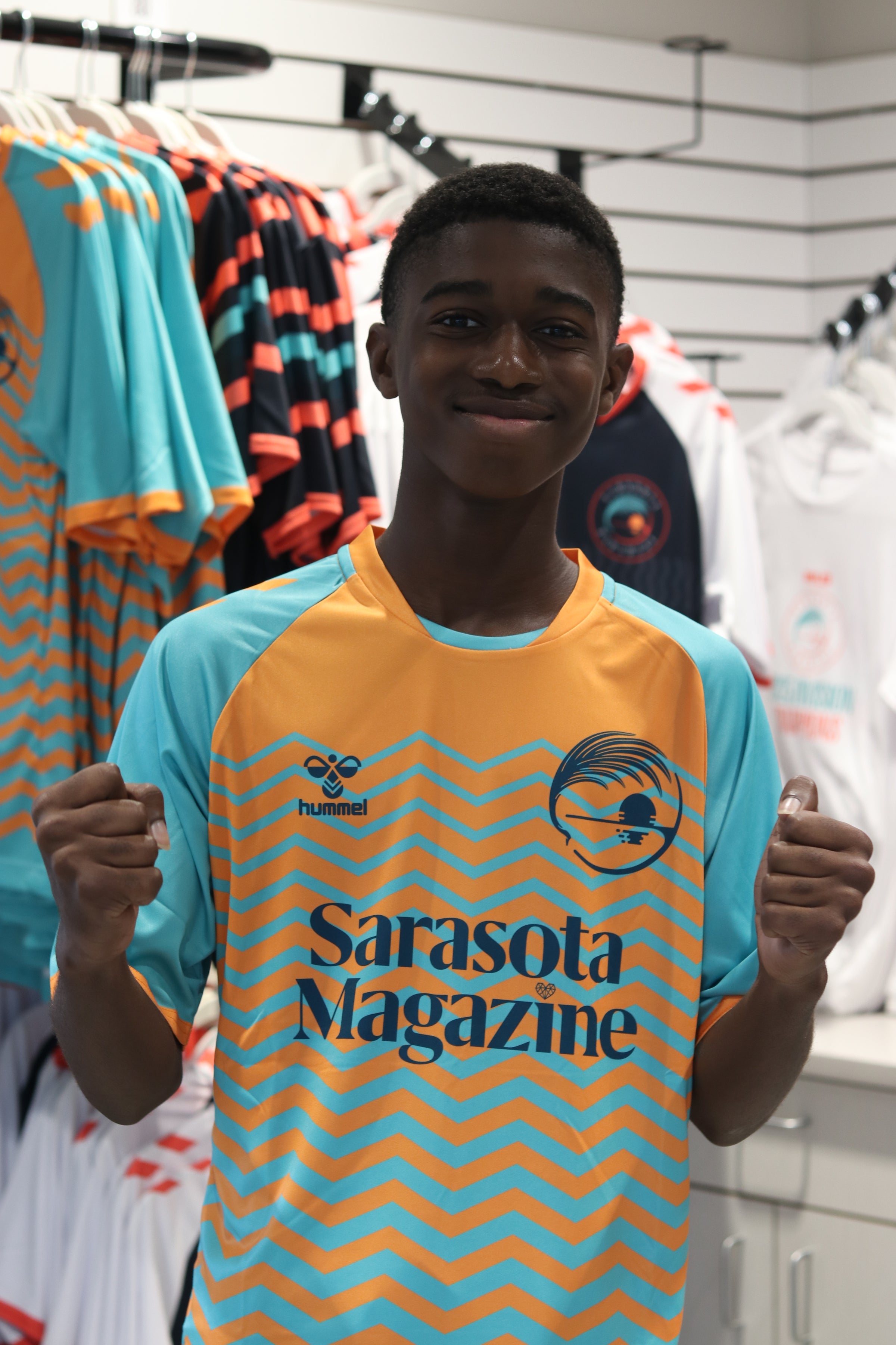 The Ca' d'Zan Neon 2025 Hummel Pregame Jersey (Unisex) | Sarasota